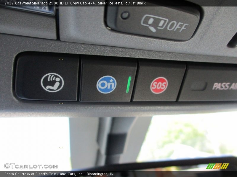 Silver Ice Metallic / Jet Black 2022 Chevrolet Silverado 2500HD LT Crew Cab 4x4
