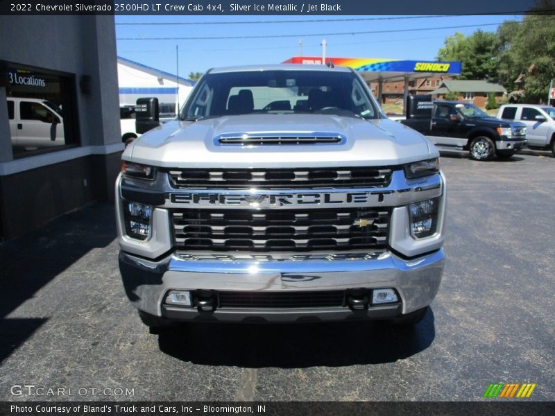 Silver Ice Metallic / Jet Black 2022 Chevrolet Silverado 2500HD LT Crew Cab 4x4