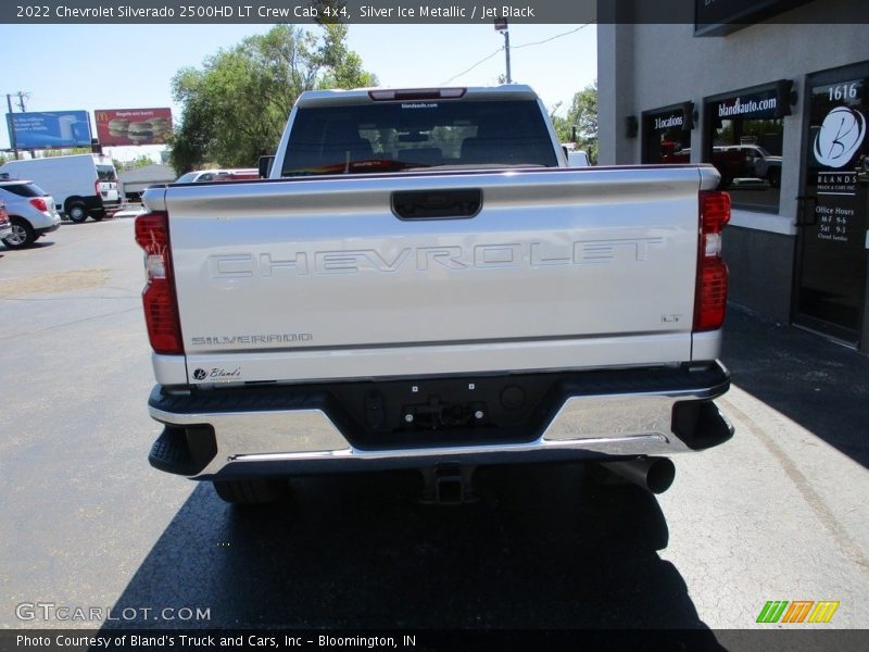 Silver Ice Metallic / Jet Black 2022 Chevrolet Silverado 2500HD LT Crew Cab 4x4
