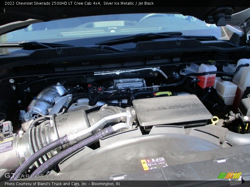 Silver Ice Metallic / Jet Black 2022 Chevrolet Silverado 2500HD LT Crew Cab 4x4