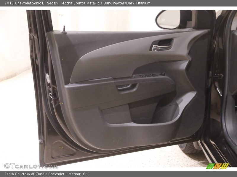 Mocha Bronze Metallic / Dark Pewter/Dark Titanium 2013 Chevrolet Sonic LT Sedan