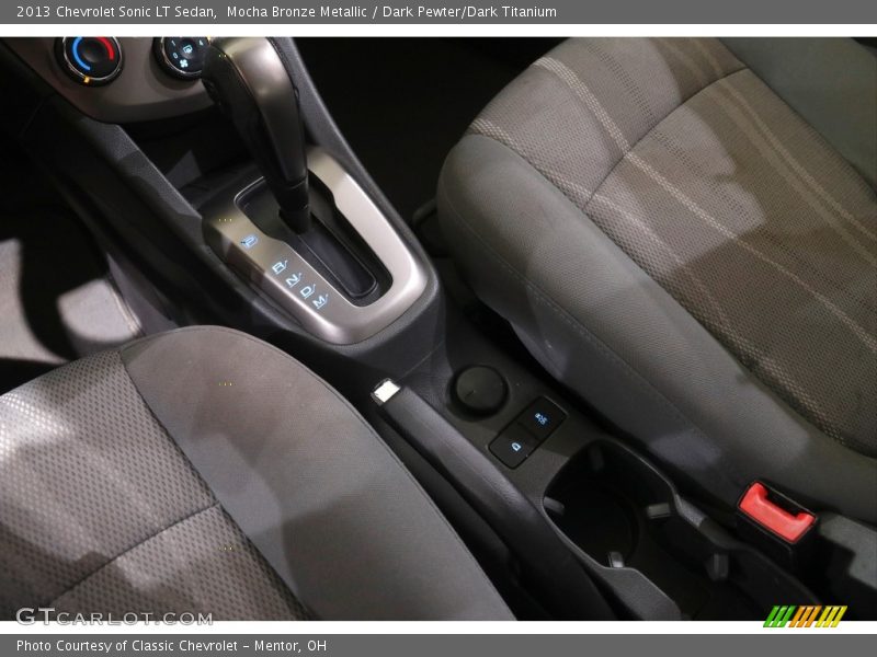 Mocha Bronze Metallic / Dark Pewter/Dark Titanium 2013 Chevrolet Sonic LT Sedan
