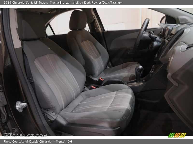 Mocha Bronze Metallic / Dark Pewter/Dark Titanium 2013 Chevrolet Sonic LT Sedan