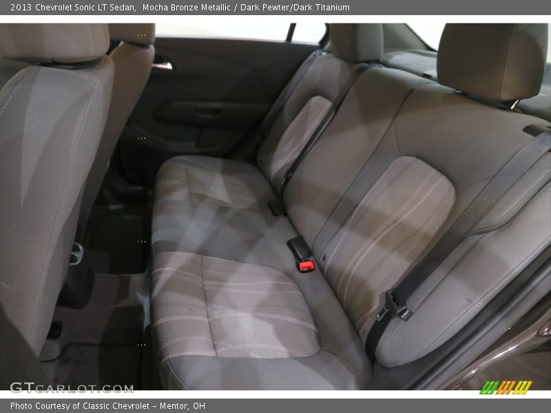 Mocha Bronze Metallic / Dark Pewter/Dark Titanium 2013 Chevrolet Sonic LT Sedan