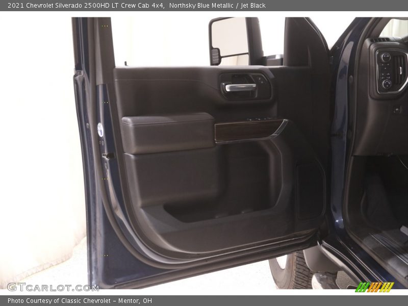 Northsky Blue Metallic / Jet Black 2021 Chevrolet Silverado 2500HD LT Crew Cab 4x4