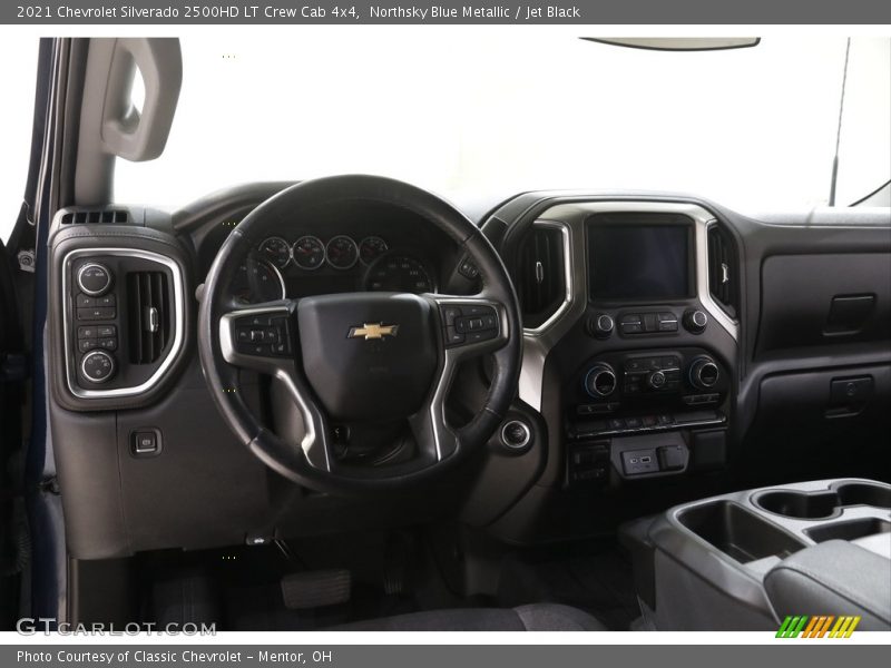 Northsky Blue Metallic / Jet Black 2021 Chevrolet Silverado 2500HD LT Crew Cab 4x4