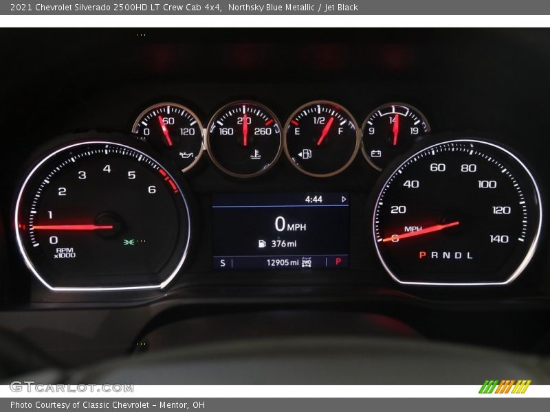 Northsky Blue Metallic / Jet Black 2021 Chevrolet Silverado 2500HD LT Crew Cab 4x4