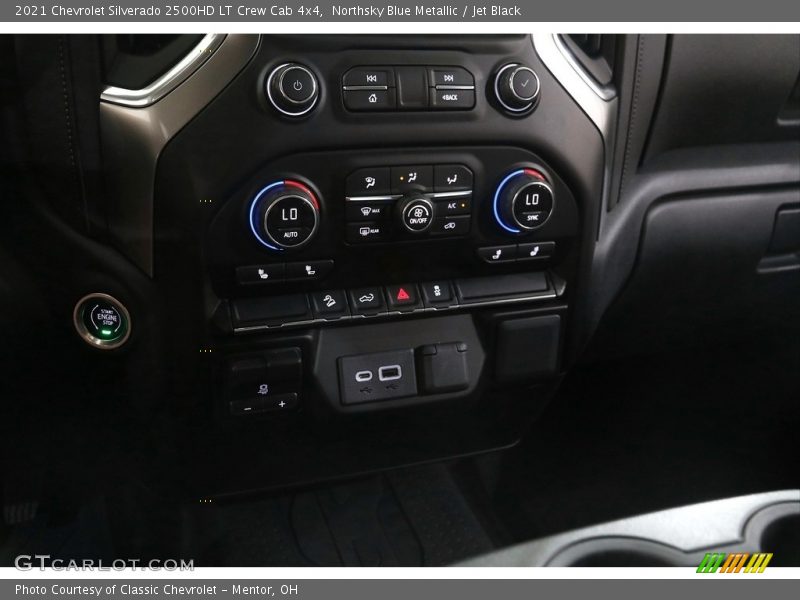 Northsky Blue Metallic / Jet Black 2021 Chevrolet Silverado 2500HD LT Crew Cab 4x4