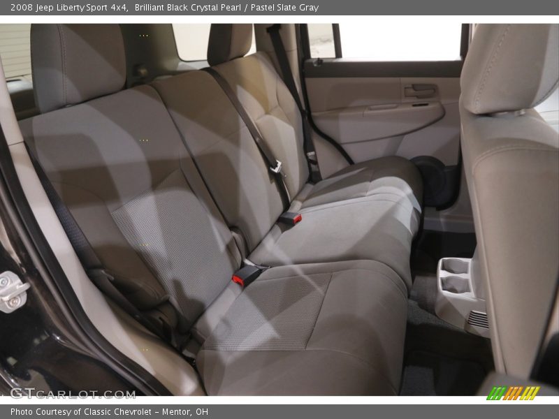 Brilliant Black Crystal Pearl / Pastel Slate Gray 2008 Jeep Liberty Sport 4x4