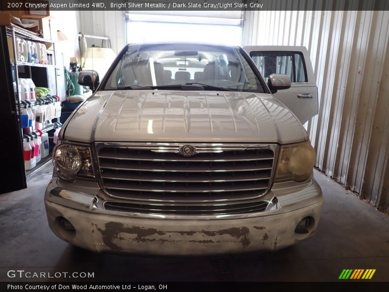 Bright Silver Metallic / Dark Slate Gray/Light Slate Gray 2007 Chrysler Aspen Limited 4WD