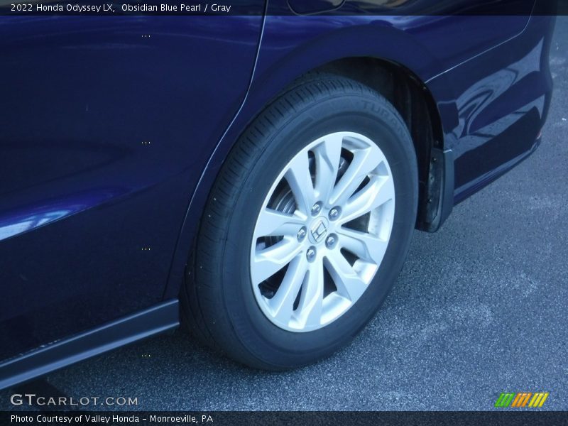 Obsidian Blue Pearl / Gray 2022 Honda Odyssey LX