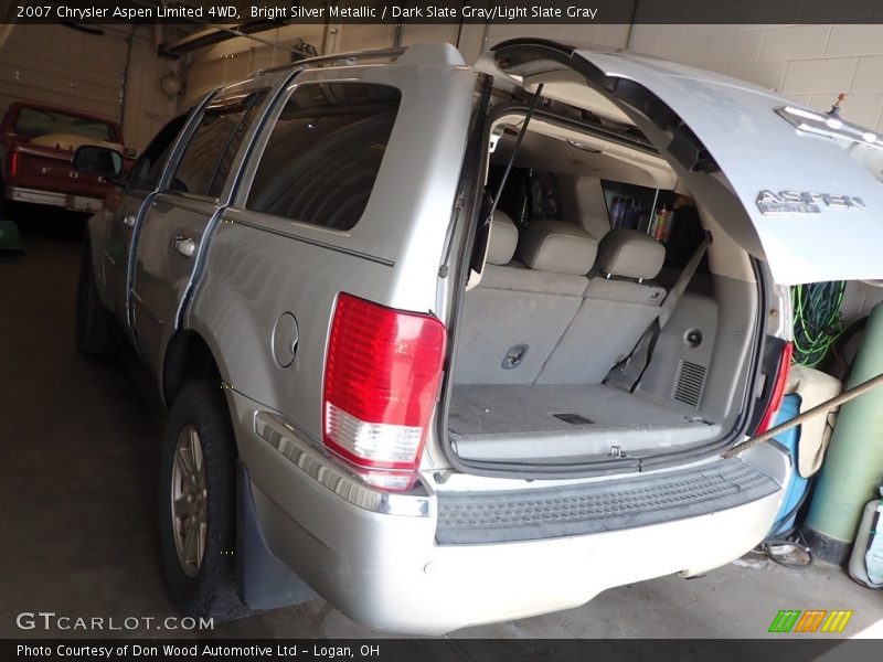 Bright Silver Metallic / Dark Slate Gray/Light Slate Gray 2007 Chrysler Aspen Limited 4WD