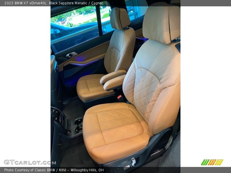 Rear Seat of 2023 X7 xDrive40i