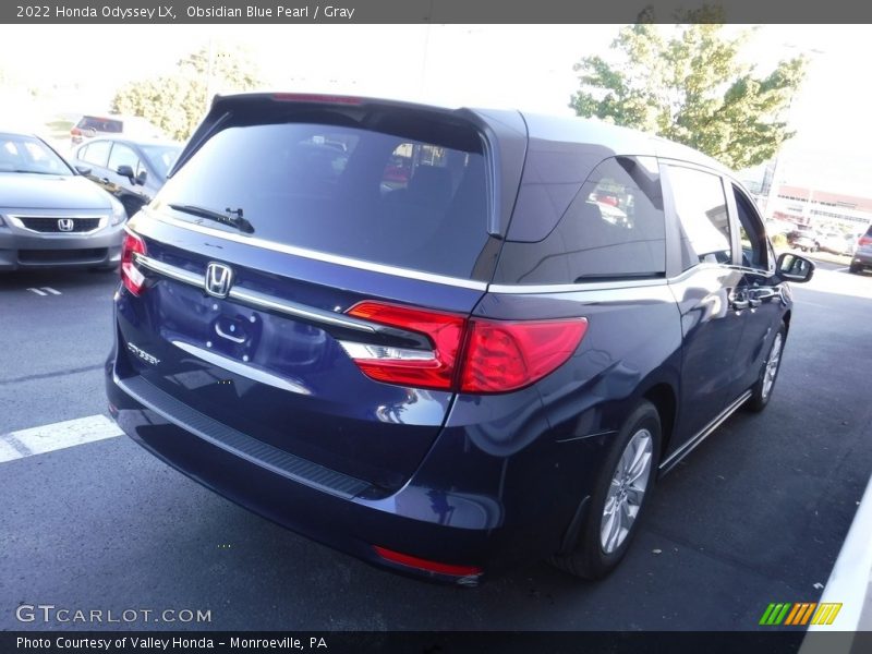 Obsidian Blue Pearl / Gray 2022 Honda Odyssey LX