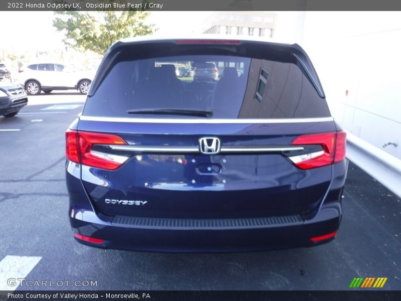 Obsidian Blue Pearl / Gray 2022 Honda Odyssey LX