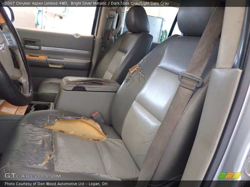 Bright Silver Metallic / Dark Slate Gray/Light Slate Gray 2007 Chrysler Aspen Limited 4WD