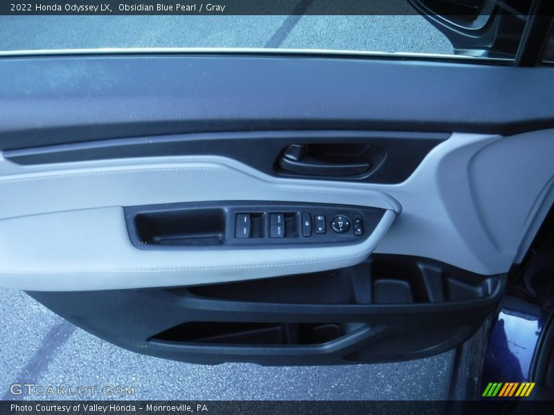 Obsidian Blue Pearl / Gray 2022 Honda Odyssey LX