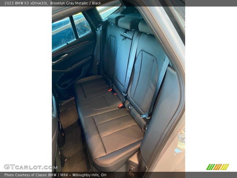Rear Seat of 2023 X3 xDrive30i