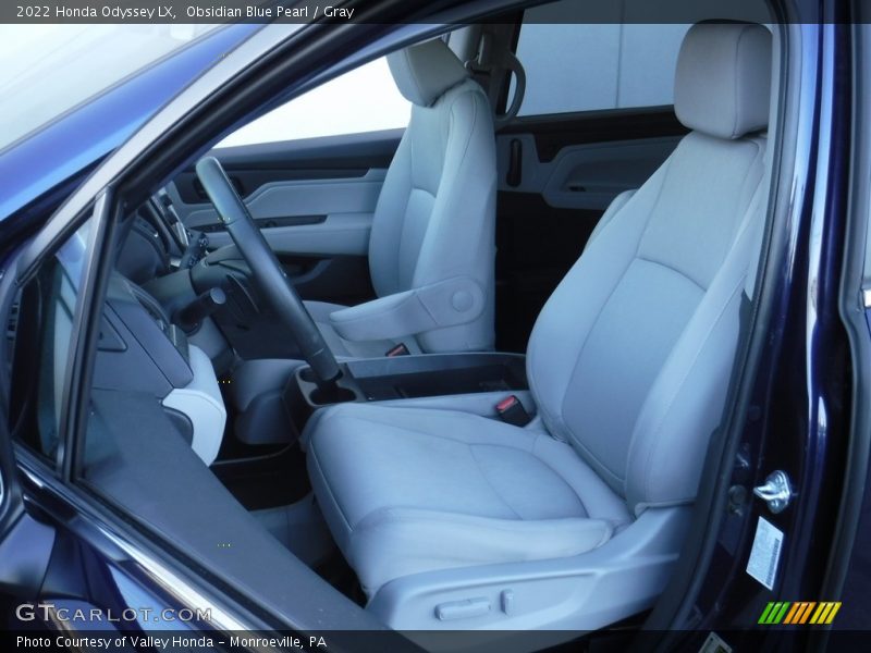 Obsidian Blue Pearl / Gray 2022 Honda Odyssey LX