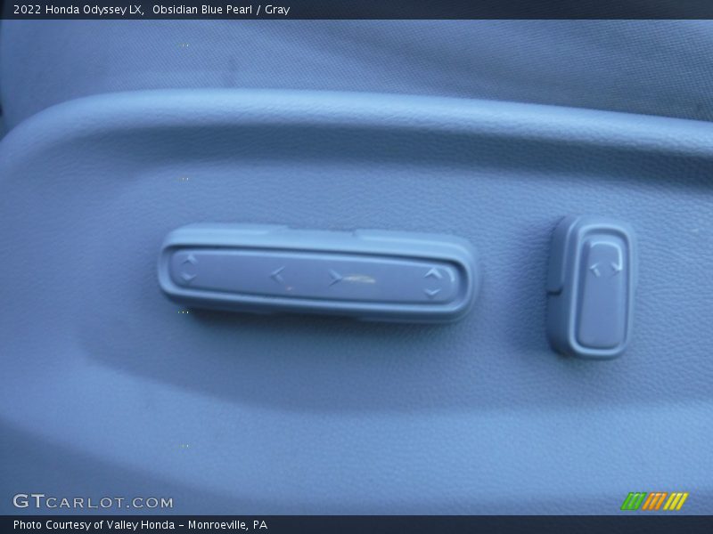 Obsidian Blue Pearl / Gray 2022 Honda Odyssey LX