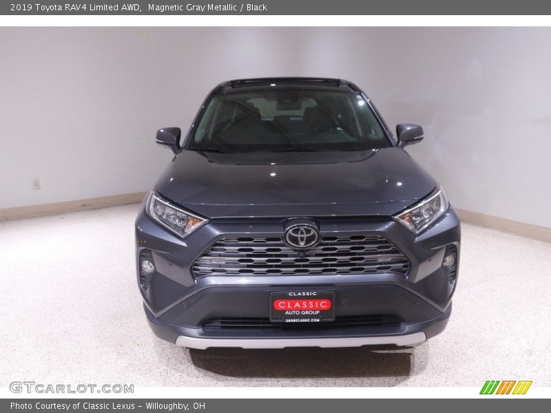 Magnetic Gray Metallic / Black 2019 Toyota RAV4 Limited AWD