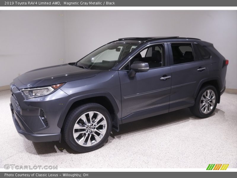 Magnetic Gray Metallic / Black 2019 Toyota RAV4 Limited AWD