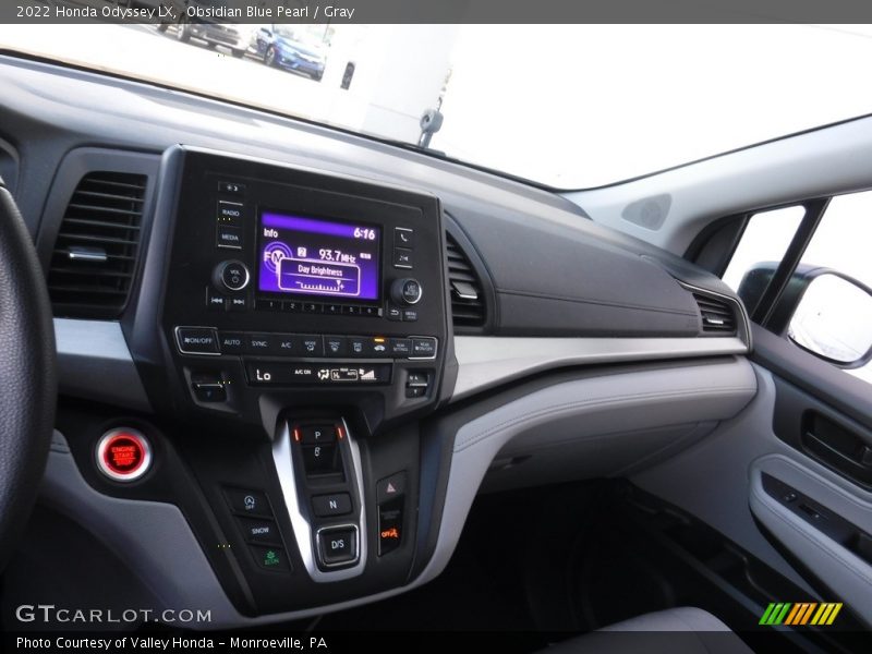 Obsidian Blue Pearl / Gray 2022 Honda Odyssey LX