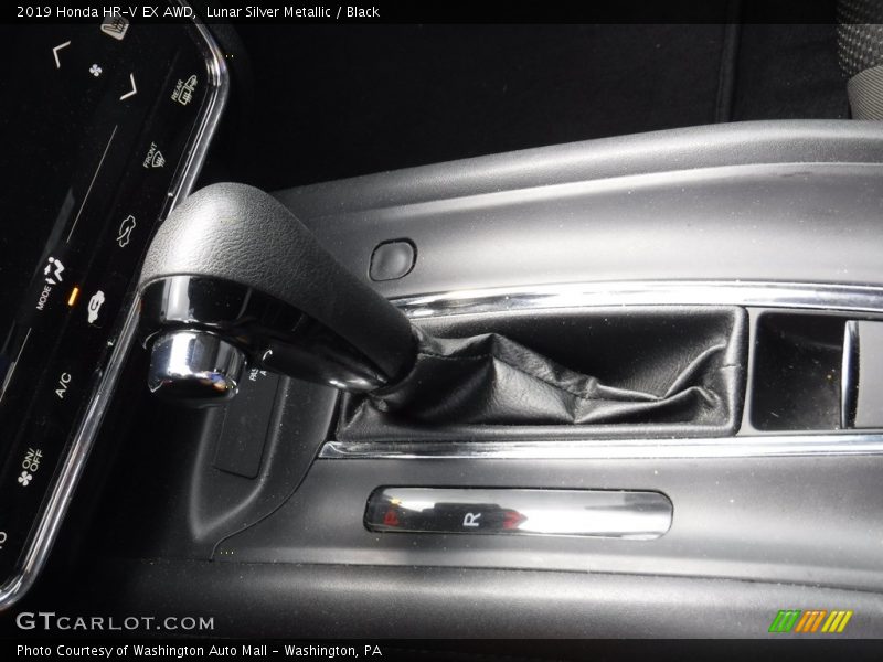Lunar Silver Metallic / Black 2019 Honda HR-V EX AWD