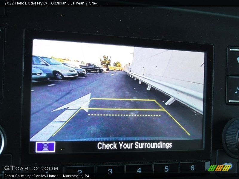 Obsidian Blue Pearl / Gray 2022 Honda Odyssey LX