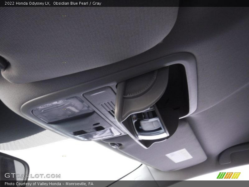 Obsidian Blue Pearl / Gray 2022 Honda Odyssey LX