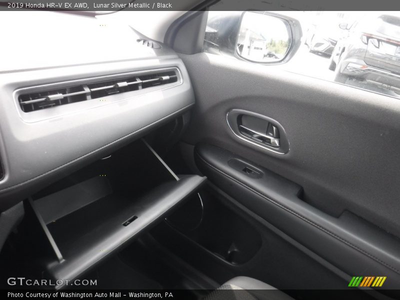 Lunar Silver Metallic / Black 2019 Honda HR-V EX AWD