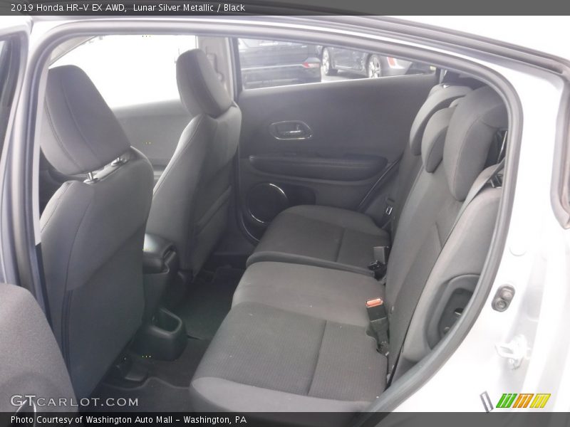 Lunar Silver Metallic / Black 2019 Honda HR-V EX AWD