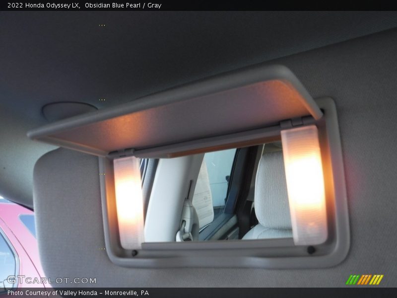 Obsidian Blue Pearl / Gray 2022 Honda Odyssey LX