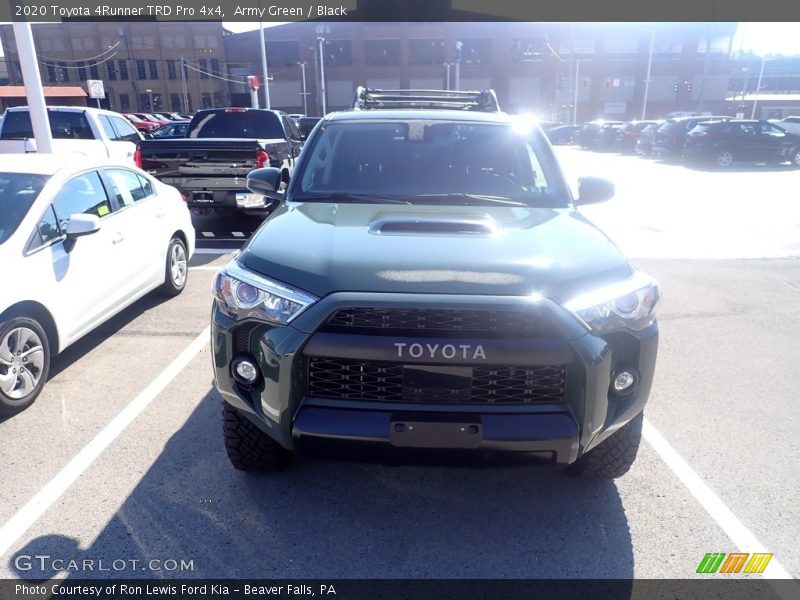 Army Green / Black 2020 Toyota 4Runner TRD Pro 4x4