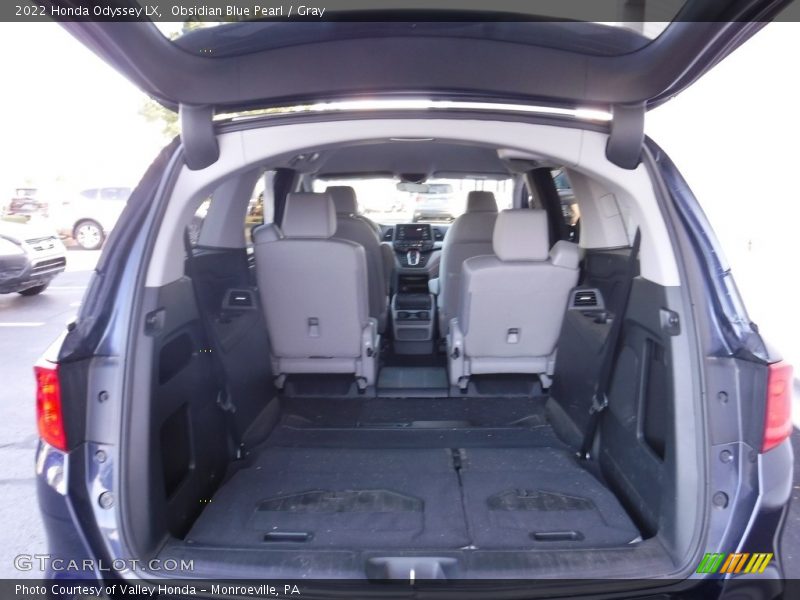 Obsidian Blue Pearl / Gray 2022 Honda Odyssey LX