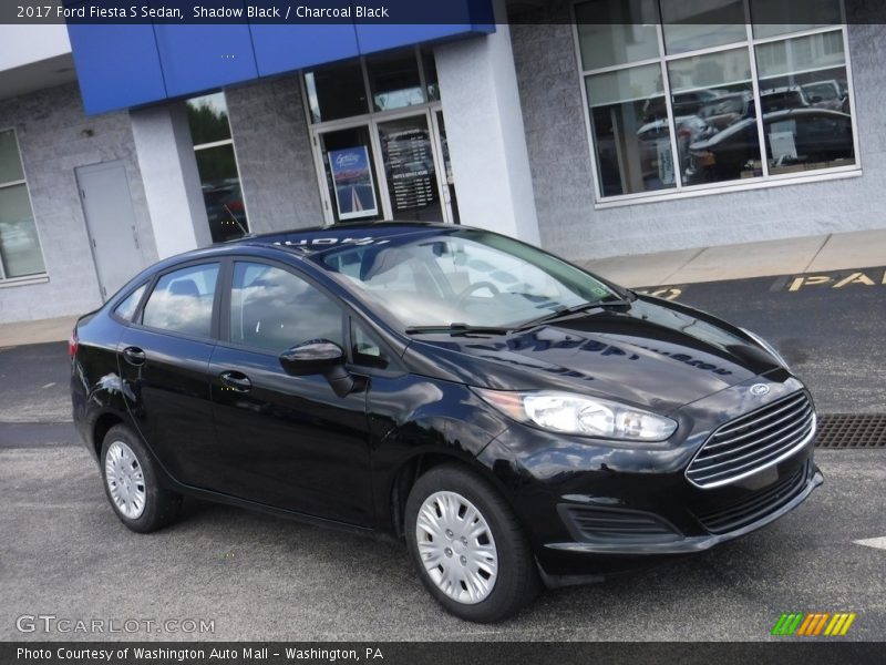 Shadow Black / Charcoal Black 2017 Ford Fiesta S Sedan