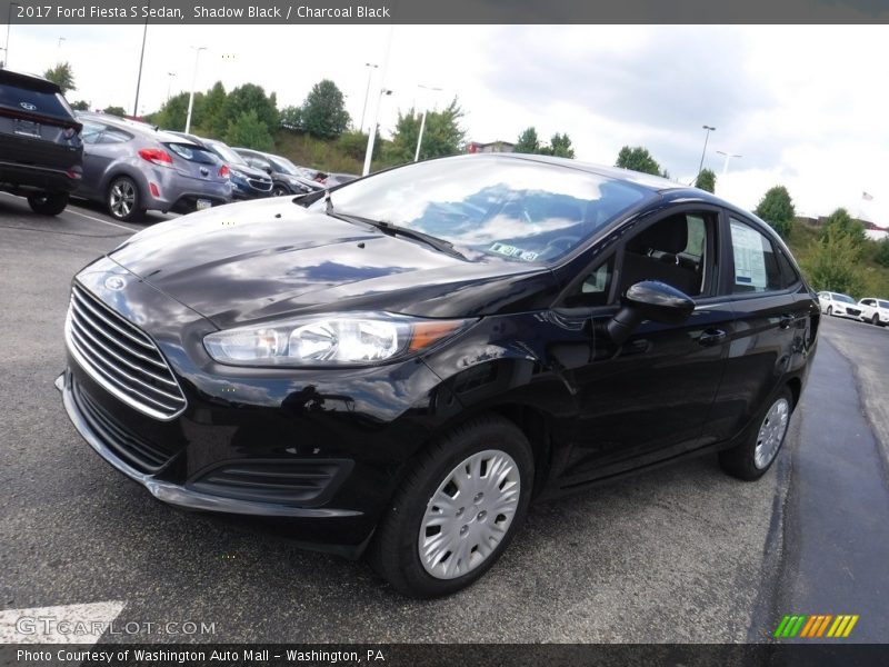 Shadow Black / Charcoal Black 2017 Ford Fiesta S Sedan