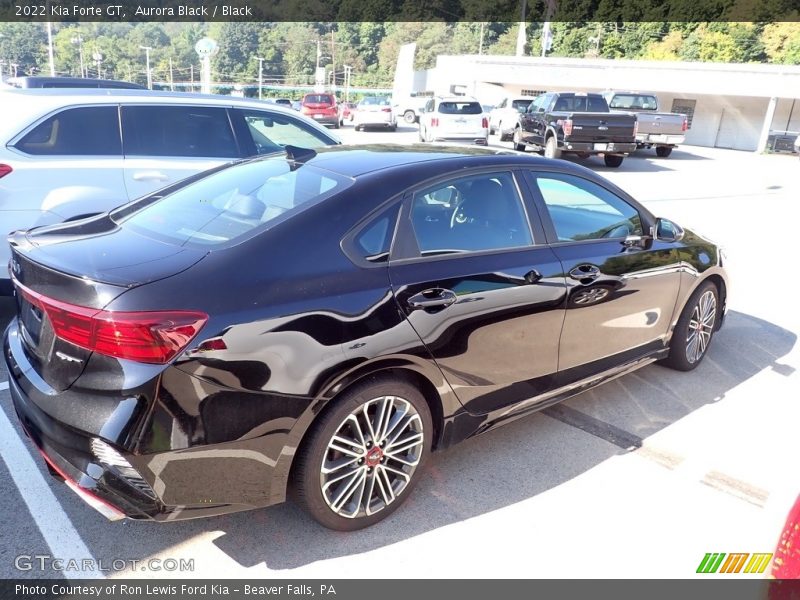 Aurora Black / Black 2022 Kia Forte GT