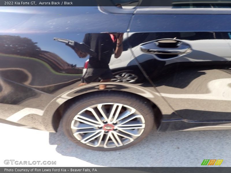 Aurora Black / Black 2022 Kia Forte GT