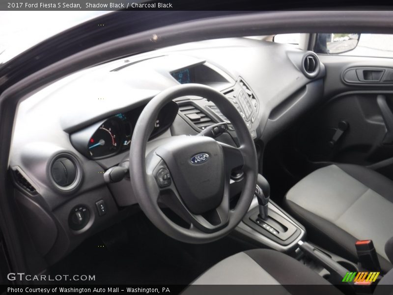 Shadow Black / Charcoal Black 2017 Ford Fiesta S Sedan