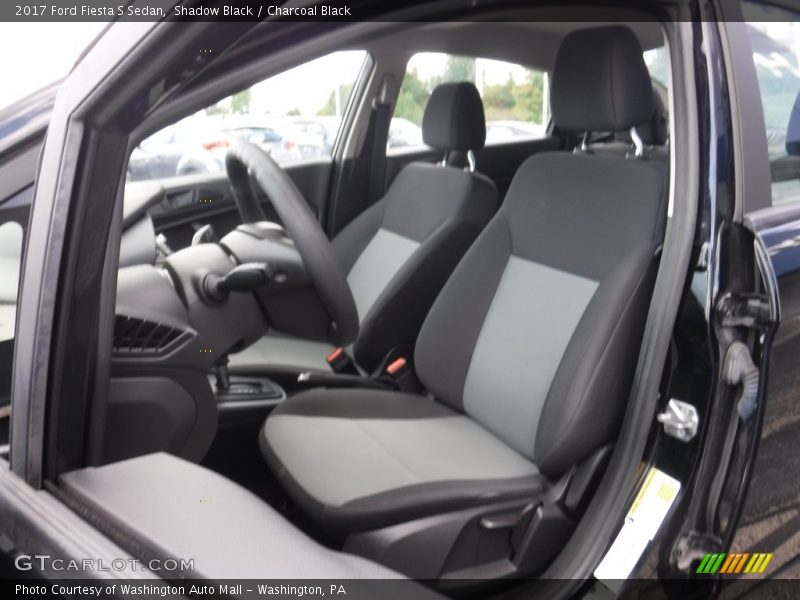 Shadow Black / Charcoal Black 2017 Ford Fiesta S Sedan
