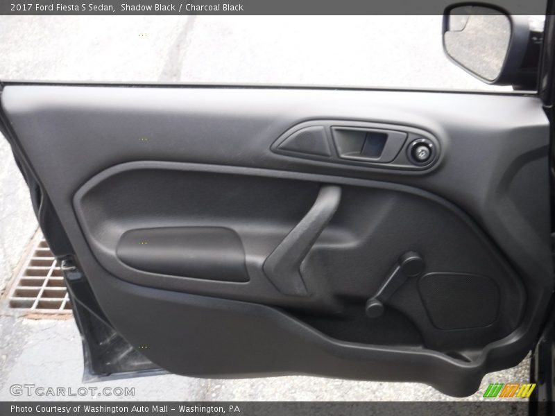 Shadow Black / Charcoal Black 2017 Ford Fiesta S Sedan