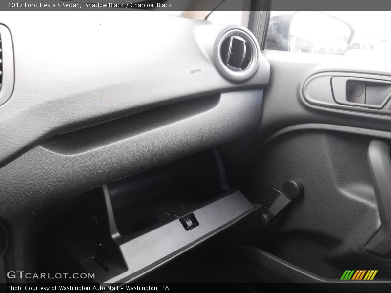 Shadow Black / Charcoal Black 2017 Ford Fiesta S Sedan
