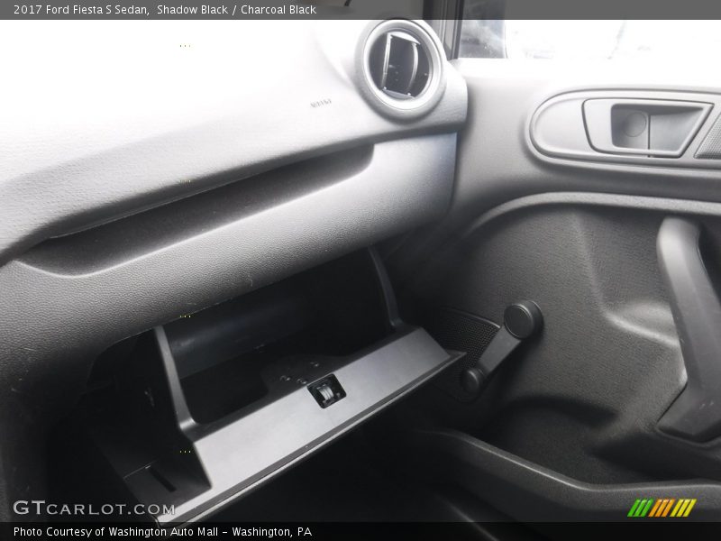 Shadow Black / Charcoal Black 2017 Ford Fiesta S Sedan