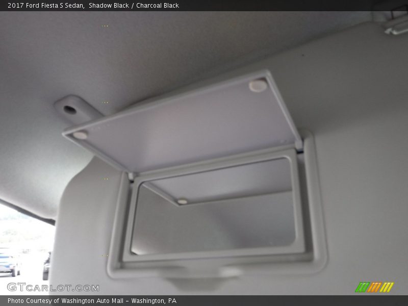 Shadow Black / Charcoal Black 2017 Ford Fiesta S Sedan