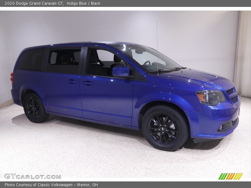 Indigo Blue / Black 2020 Dodge Grand Caravan GT