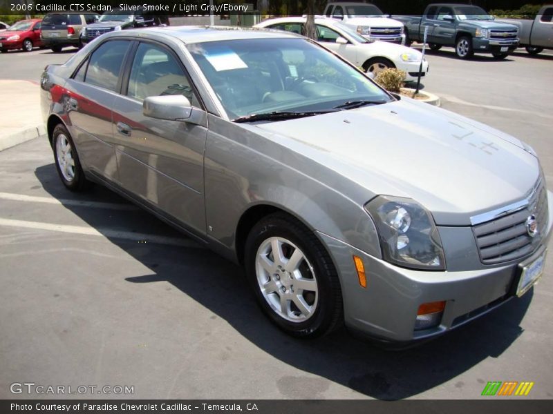 Silver Smoke / Light Gray/Ebony 2006 Cadillac CTS Sedan