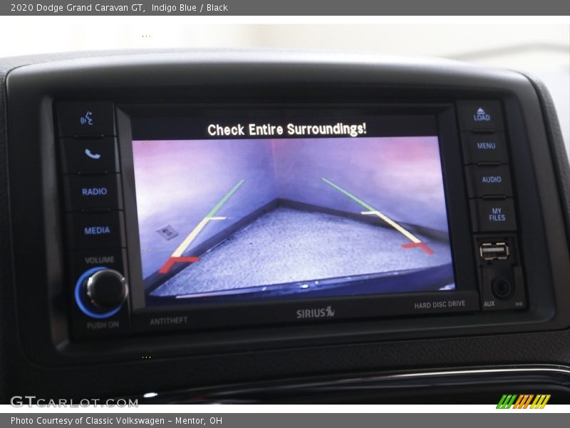Indigo Blue / Black 2020 Dodge Grand Caravan GT
