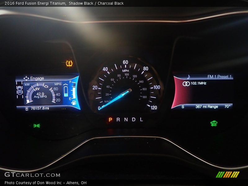 Shadow Black / Charcoal Black 2016 Ford Fusion Energi Titanium