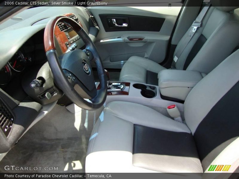 Silver Smoke / Light Gray/Ebony 2006 Cadillac CTS Sedan